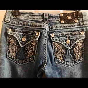 Miss Me brand size 27 bootcut jeans.